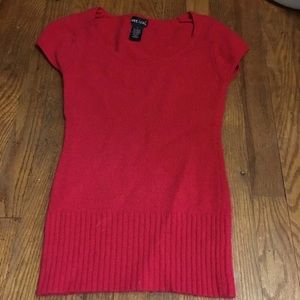 Wet Seal Red Sweater Top